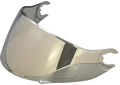 ZYAURA F for Shark D Skwal D-Skwal 2 Spartan Visiera del Casco Integrale Casco di Ricambio Lente Visiera Accessori Capacete Parabrezza Y (Color : Revo Silver)