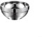Saladier isotherme en acier inoxydable pour service profond de vaisselle (13 cm)