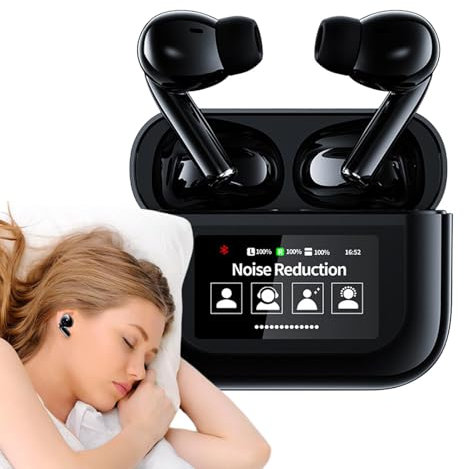 Auriculares con pantalla táctil | Auriculares deportivos | Auriculares con cancelación de ruido | Auriculares con batería de larga duración | Auriculares deportivos para correr, entrenamiento, gimnasi