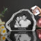 3D-Kristall-Foto, personalisierte Kristall-Fotorahmen, individuell graviert mit Ihrem Foto-Geschenk, Personalisierte Jahrestag Geburtstag Hochzeit Geschenke für Familie Freunde Liebhaber