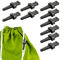 Seilspanner für Zelt, 10 Stück Seilspanner für Camping, Outdoor, Seilspanner, leichter Seilspanner für Erwachsene, Camping, Klettern