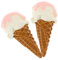 Vaguelly 2pcs Realistic Ice for Display and Photography Lifelike Dessert Props for Home Decor and Party Decorations and Detailed Craftsmanship