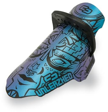 Unleazhed Schraubbares Schutzblech | M01 Bolt On Mudguard | Für Fox 34*,36*,38 | Rockshox Zeb, Domain, Lyrik, Pike (Beschreibung beachten) | Made in Germany