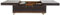 Kare Design Couchtisch Bar Globetrotter, Braun, Beistelltisch, Wohnzimmertisch, Hausbar, Holz Korpus, Stahl Beine, aufschiebbar, Vintage Stil, 37x120x75 cm (H/B/T)