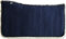 Engel Reitsport Lammfell Western Squarepad WPAD1-U-MAR-MED Stoff Marine blau Fell med.