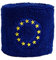 Flaggenfritze Schweißband Motiv Fahne/Flagge Europäische Union EU + gratis Aufkleber