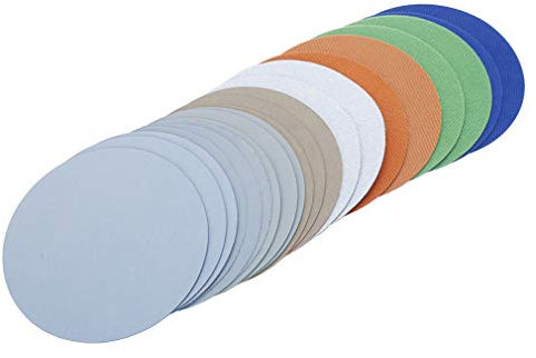 Mix Grit Water Grinding Abrasive Paper Grit 3000/5000/7000/10000 for Flocking Sandpaper Pad Hook & Loop Sanding Disc Electric Grinder Accessory 125mm 5 inches 20pcs/Lot