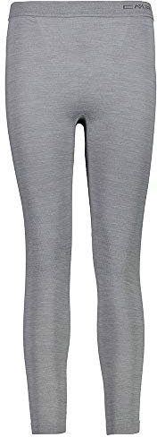 CMP Damen Hosen Merino Unterwäsche Lange Hose 39Y4026, Argento Mel., 40/42, 39Y4026