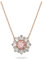 Swarovski, Idyllia Halskette, Rosa, One Size