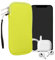 kwmobile Handytasche für Smartphones XL - 6,7/6,8 - Neopren Handy Hülle Gelb - Handy Tasche 17,2 x 8,4 cm Innenmaße