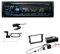 Alpine UTE-204DAB 1 DIN Autoradio DAB+ Bluetooth USB AUX-IN passend für Seat Toledo IV ab 2013 schwarz