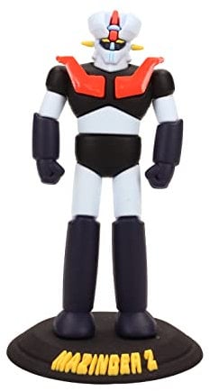 SD TOYS - Mazinger Z Sammelfigur auf Ausstellungspodium, 9 x 5 cm