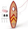 Ringhole, The Original, When Ringtoss Meets Cornhole, Games, Ringer=3Pts Hanger=1pt, Dad/Husband Gift, Birchwood 23.5X6.25X.75 3 Hooks, Man Cave, Garage, Patio