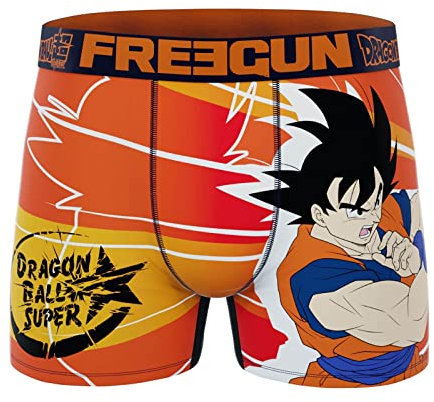 FREEGUN Boxer Homme Dragon Ball Super (S, Goku 9.2)