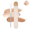 Makeup Spatula,Liquid Foundation Spatula,Edelstahl Make up Spatel,Flüssiger Foundation Spatel,Nagelkunst-Make-up-Rührstab zum Mischen,Edelstahl Palette Makeup Spatula Tools,Makeup Spatula Korean,1 Set