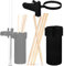 Vaguelly 1 Set Drum Sticks Bag Drumstick Holder Clip On Holder Drum Sticks with Box Grabber Drumsticks