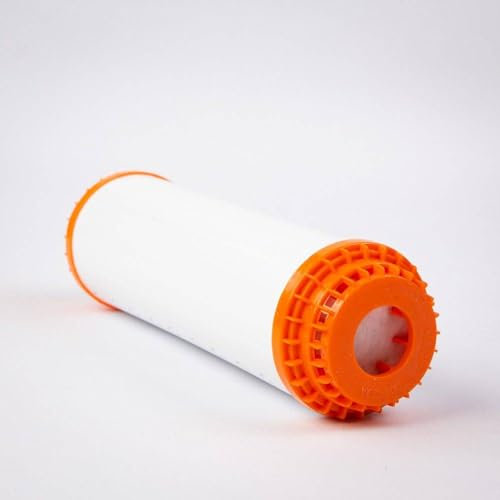 2 x VYAIR 10 x 2.5 Standard GAC (Granular Activated Carbon) Water Filter Cartridge for Whole House, Commercial, Industrial, Reverse Osmosis Purification Systems, Orange