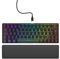 uRage Gaming-Keyboard Exodus 760 Mechanical Mini, mit Abnehmbarer Handballenauflage, Full-RGB-Beleuchtung, Gaming-Software, kompaktes Format, Outemu Red Switches, QWERTZ-Layout, in schwarz