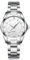 Rehomy Reloj de pulsera para mujer, de cuarzo, resistente al agua hasta 3 ATM, correa de metal, estilo informal, Color blanco., Pulsera