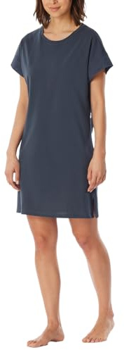 Schiesser Damen Nachthemd Kurzarm - Casual Nightwear