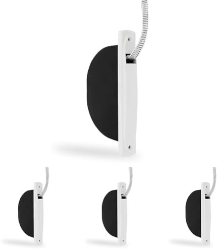 Amig - Recogedor de Persiana Compacto de Empotrar o Encastrado - Fabricado en PVC - Medidas: 2,8 x 18 x 9 cm (Ancho x Alto x Fondo). Medida de la Cinta: 14 mm (Ancho) - Resistente - Fácil Instalación