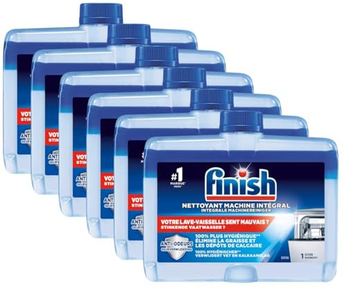 Finish Produit Lave-Vaisselle Nettoyant Machine Intégral - lot de 6