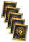 Bundle mit Panini Fifa Club World Cup 2025 Sticker - WM Sammelsticker - 5 Tüten + Exklusive Geburtstagskarte