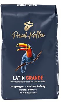 Tchibo Privat Kaffee Latin Grande Filterkaffee, 500g Kaffeebohnen, zart-schokoladiger Geschmack