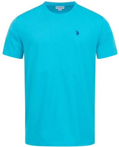 U.S. POLO ASSN. Herren T-Shirt (S-3XL) 100% Baumwolle, Rundhals, Kurzarm, Basic - P030