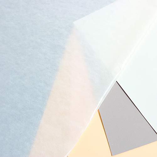 Clairefontaine 93478C 20 Bögen Pergaminpapier 50x65cm 45g Transparent