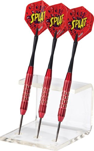 Viper Clear Acrylic Dart Holder/Display Stand, Holds 3 Steel/Soft Tip Darts