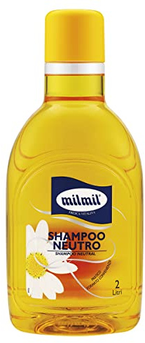 Milmil - Neutrales Shampoo, für alle Haartypen, 2 l