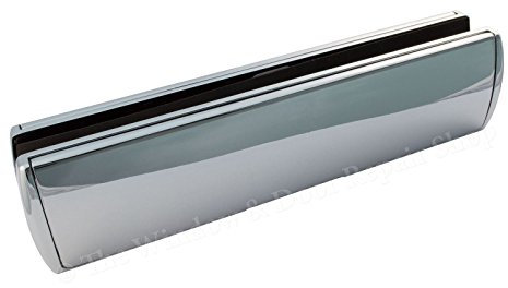 Mila 110921 40-80 mm Prostyle Letterbox, Chrome