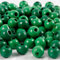 Creativ 100263 Lot de 80 perles en bois Vert Ø 8 mm 15 g
