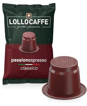 Lollo Caffè 200 Kapseln kompatibel mit Nespresso Classico