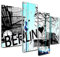 Bilderdepot24 Abstrakte Kunst Berlin 06 - schwarz Weiss