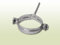 dachrinnen-shop.de Standrohrschelle DN 100 m. Schlagstift 140 mm Grey