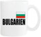 Mister Merchandise Kaffeetasse Bulgarien Fahne Flag Teetasse Becher, Farbe: Weiß