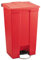 Rubbermaid Commercial Products Step-On Container Mobile 87 Litre Red FG614600RED