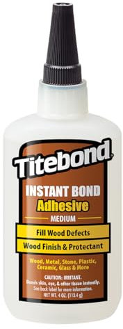 Titebond Supercolla 4 Oz spesso Instant Bond legno Titebond 6212