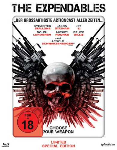 The Expendables - Hero Pack (Limited Special Edition, Steelbook) [Blu-ray]