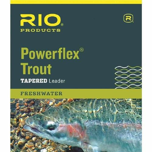 Rio: Powerflex Trout Leaders, 3 Pk, 9ft 5X