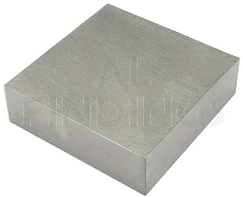 Jewellers Tools 100mm Square solid steel hardened doming dapping bench block 4 x 4 x 3/4 tool