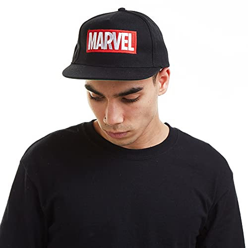 MARVEL Cap Logo schwarz one size