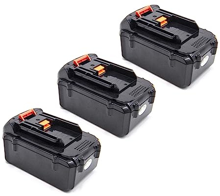 vhbw 3X Akku Ersatz für Makita 194873-2, 194874-0, BL3626, 195410-5, BL3622A für Werkzeug (4000 mAh, Li-Ion, 36 V)