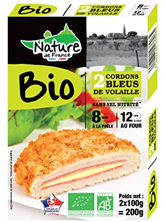 Nature de France Cordon Bleu de Volaille Bio
