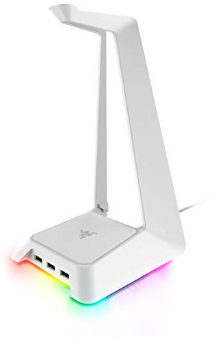 Razer Base Station Chroma Mercury - Chroma powered Headset Stand with USB Hub - 16.8 Million Color Combinations