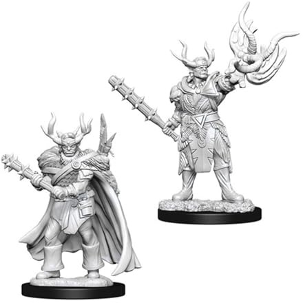 WizKids Pathfinder Battles Deep Cuts - Male Half-Orc Druid (6 Units)