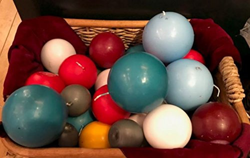 3 KG Kugelkerzen A-Ware, Markenkerzen aus dt. Produktion, Restposten, Sonderangebot