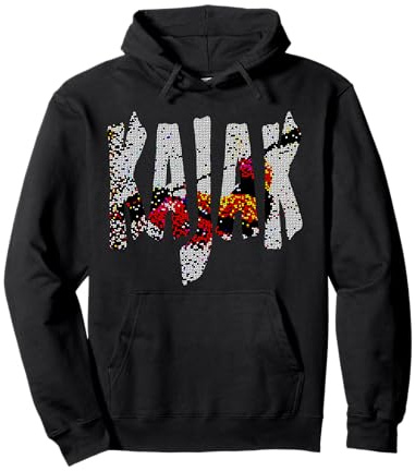 Kanu, Kajak, Kanadier und Paddeln, Kajak ! Pullover Hoodie